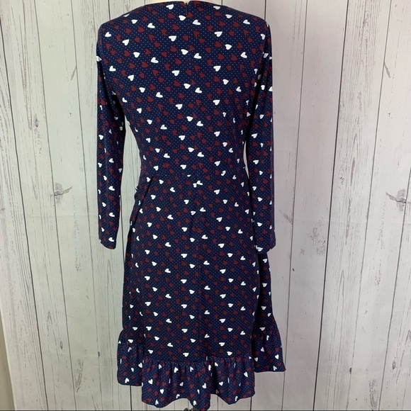 Talbots | hearts ruffle Valentine dress - Picture 12 of 12